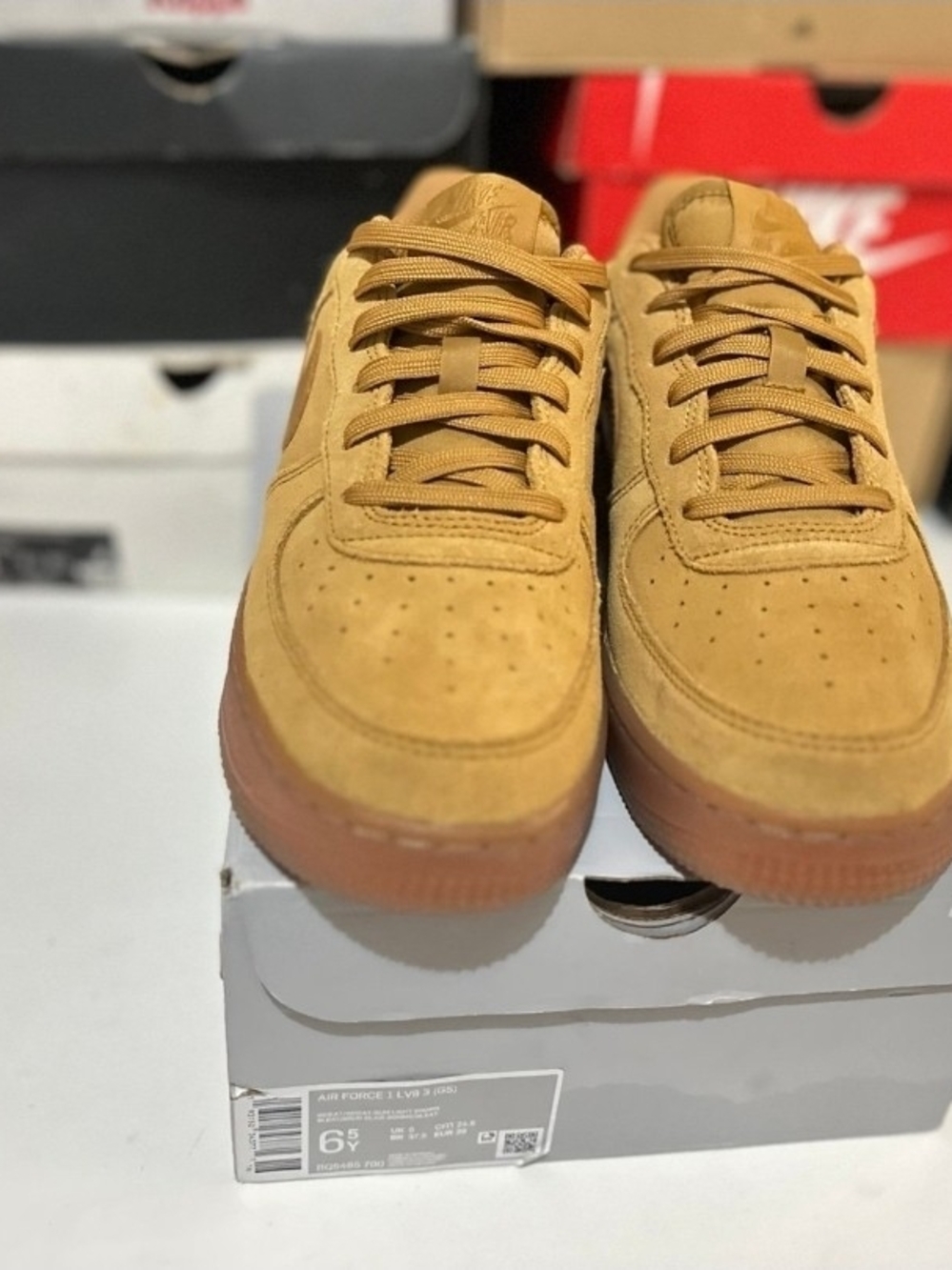Nike Air Force 1 Low Wheat Gum 6.5Y